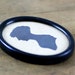 Antique Miniature Portrait Silhouette of Woman Dated 1844
