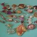 Vintage to Newer Mixed 33 pc. Lot Charms Pendants Altered Art Crafts Reuse