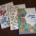 9.99 SALE// 70s Floral Stationery Mail Away Notes Sets