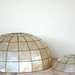Vintage Capiz Shell Large Lampshade