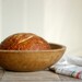 Vintage Dough Bowl, Bread Bowl, Wooden Bowl