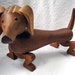 RESERVED - Vintage Kay Bojesen Wooden Dachshund with Movable Limbs
