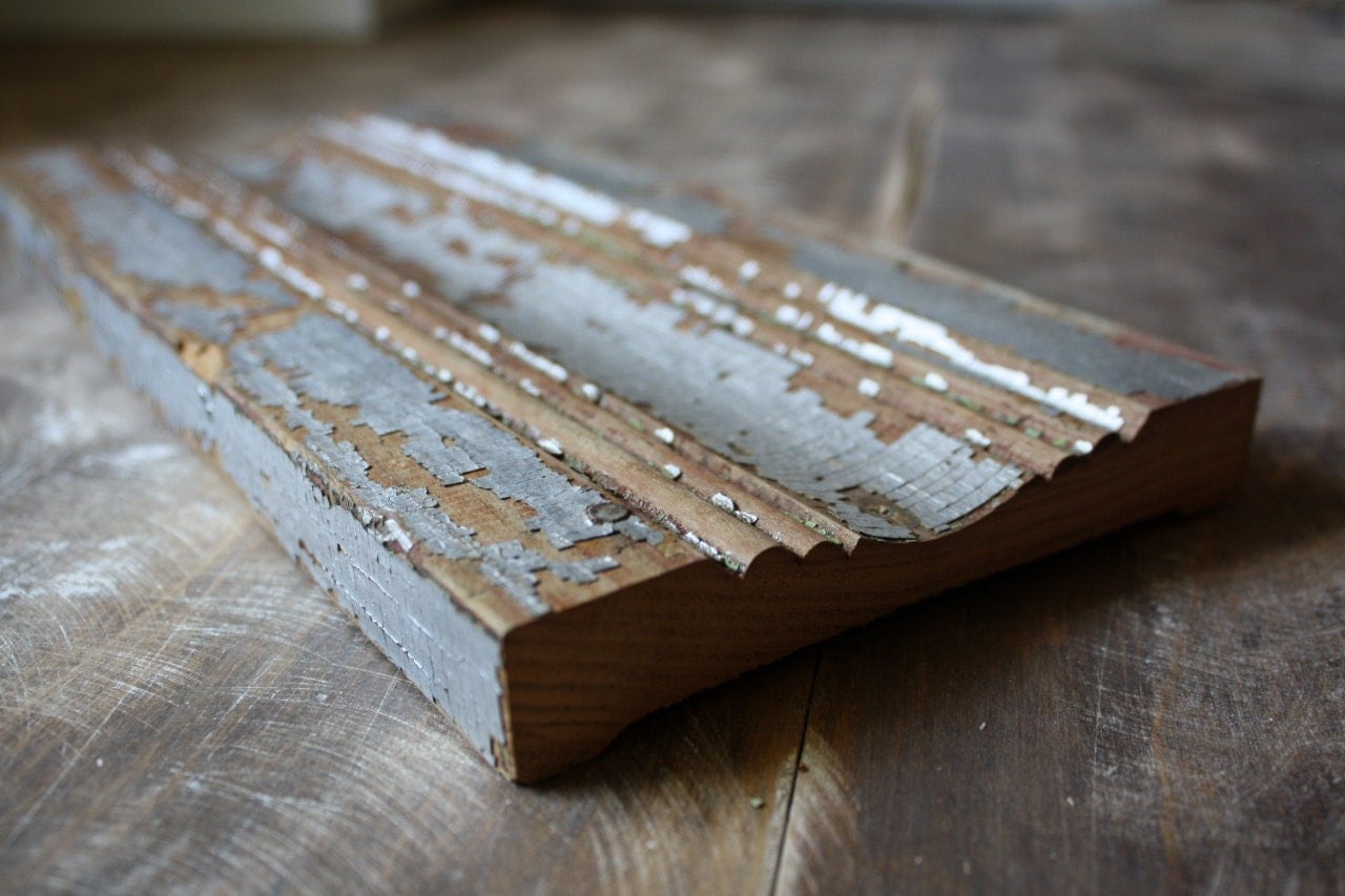 reclaimed wood trim with metallic silver naturally distressed reclaimed wood trim with metallic silver naturally distressed
