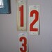 Sign Number Three Vintage