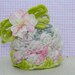 Newborn Sweet Pea Hat photography prop, Ready-to-Ship