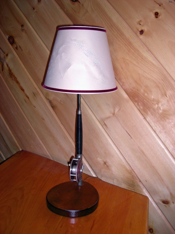 Items similar to Fly Fishing Table Lamp on Etsy