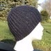 Men's Knitted Beanie, wool/mohair