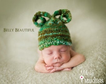 Bitty Bug Hat Knitting Pattern - 7 Sizes Included - PDF Sale - Instant Digital Download