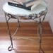 SALE Vintage ice cream parlor chair / stool
