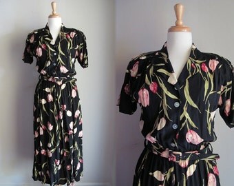 Popular items for 90s floral dress on Etsy