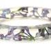 Flower Jewelry-Lilac Flowers-Purple Bracelet-Purple Jewelry-Jewelry Made with Real Dried Flowers-Resin Jewelry-Summertime