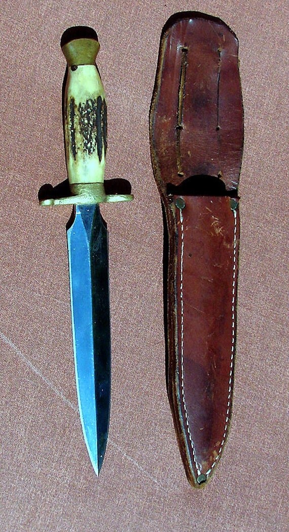Collectible Arkansas Toothpick Knife and Sheath