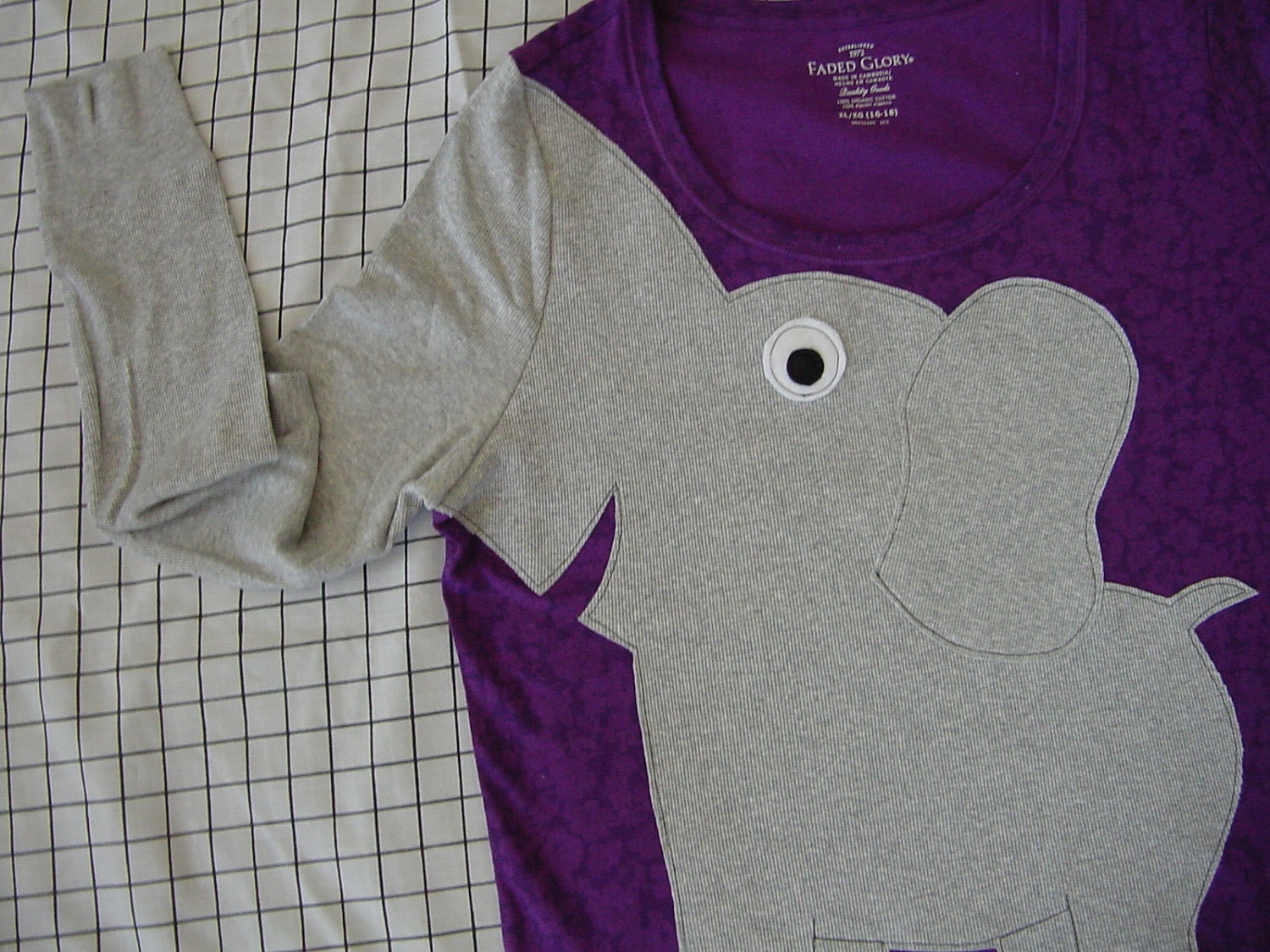 elephant trunk shirt