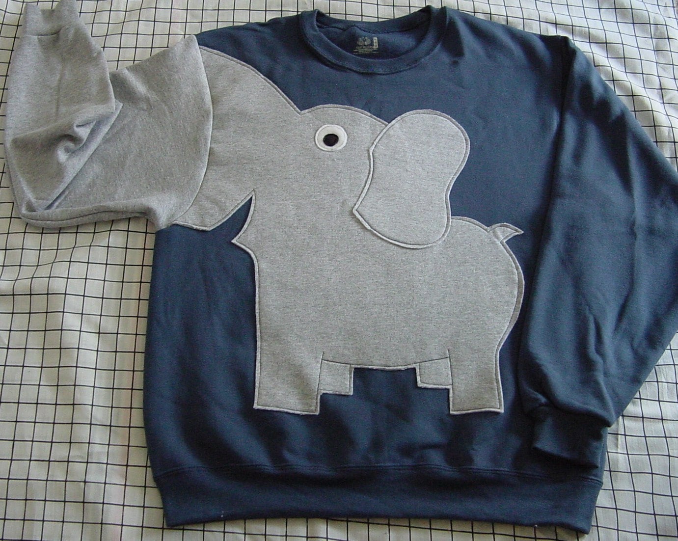 elephant trunk sleeve shirt