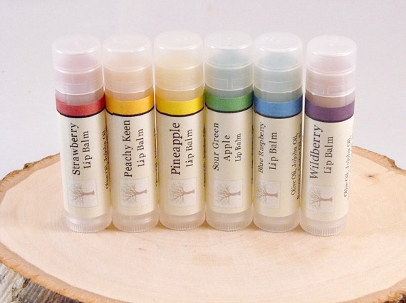 Items Similar To Lip Balm, 6 Pack On Etsy