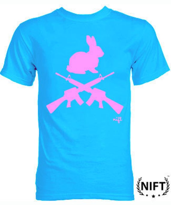 Bunny and Guns Tshirt by NIFTshirts by NIFTshirts on Etsy