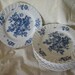 Blue and White Devon Sprays Johnson Bros Dinner Plates