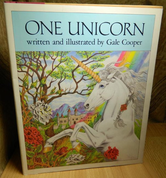 Children's Book Titled One Unicorn by Gale Cooper 1981