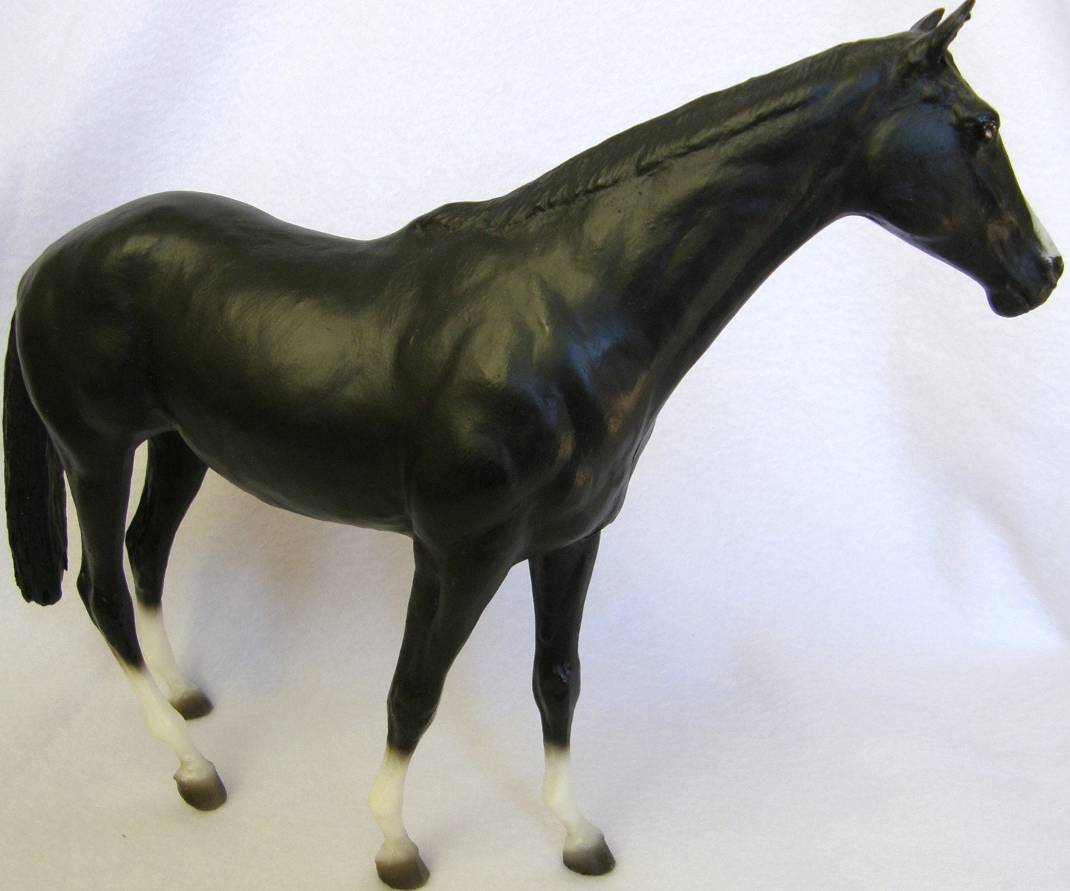 Breyer Model Horse No. 813 Black Thoroughbred Mare