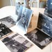 SALE--Vintage PARIS Black and White Photograph Prints Set of Eight 1940's