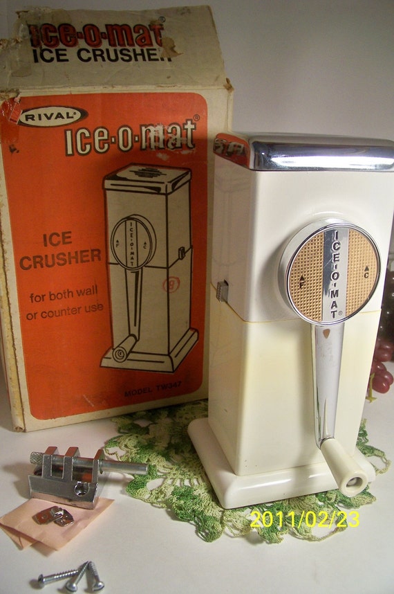 rival ice crusher vintage