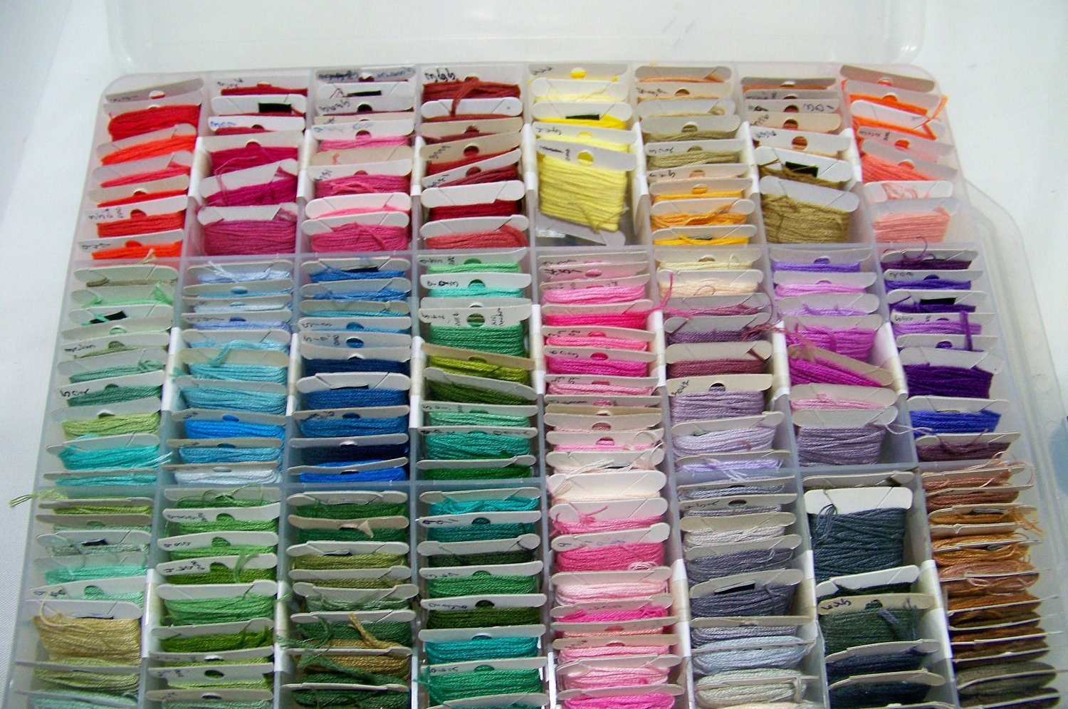 Embroidery Thread Box 200 plus DMC Embroidery Floss
