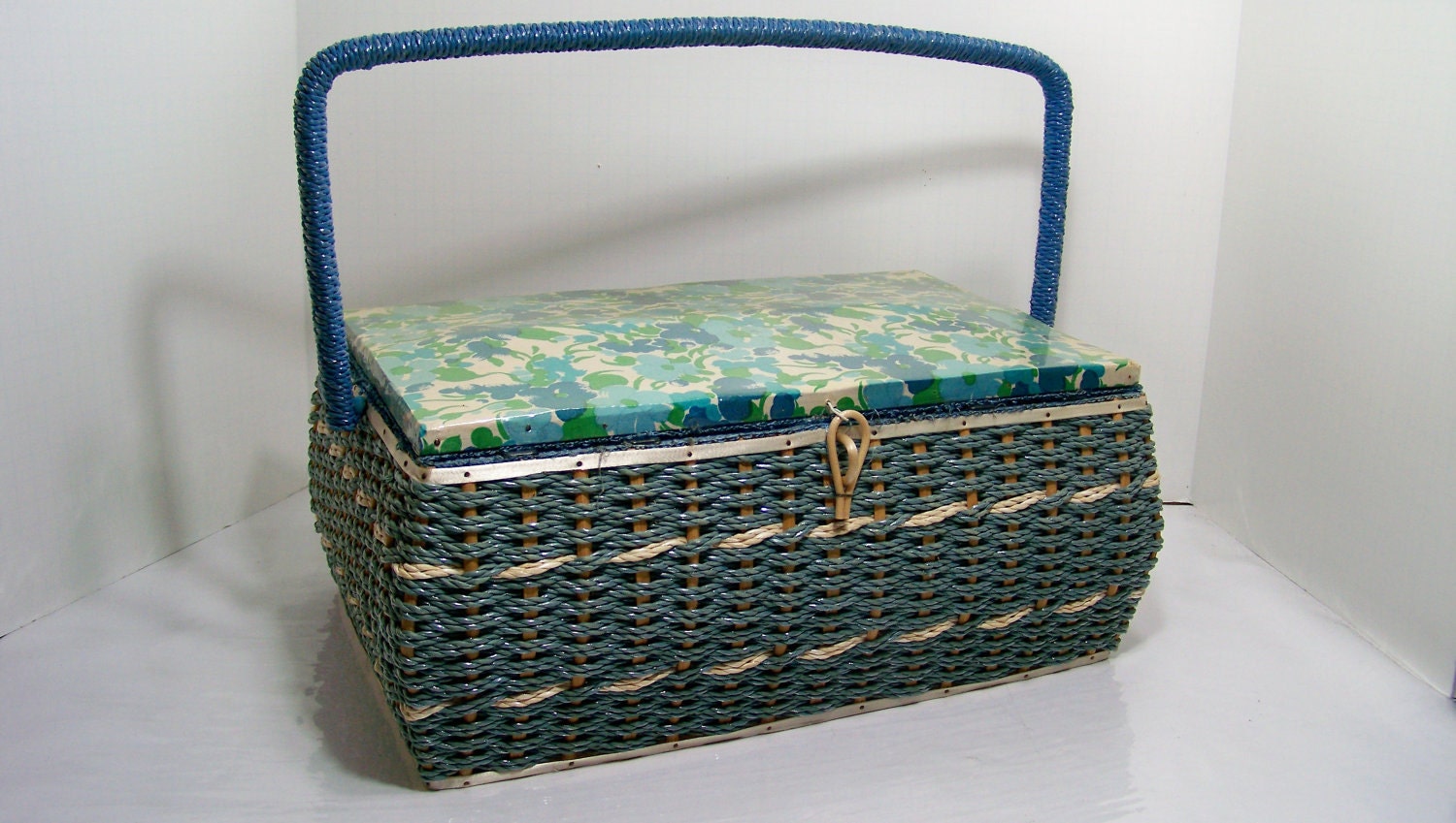 Vintage Sewing Basket by Dritz