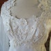 Wedding dress 1970s vintage victorian hippie boho bridal gown empire waistline wateau train