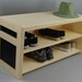 Handcrafted Entryway or Mudroom Bench Made in USA