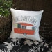 Personalized porch pillow