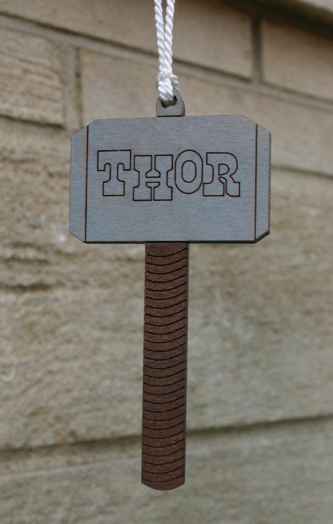 thor hammer ornament