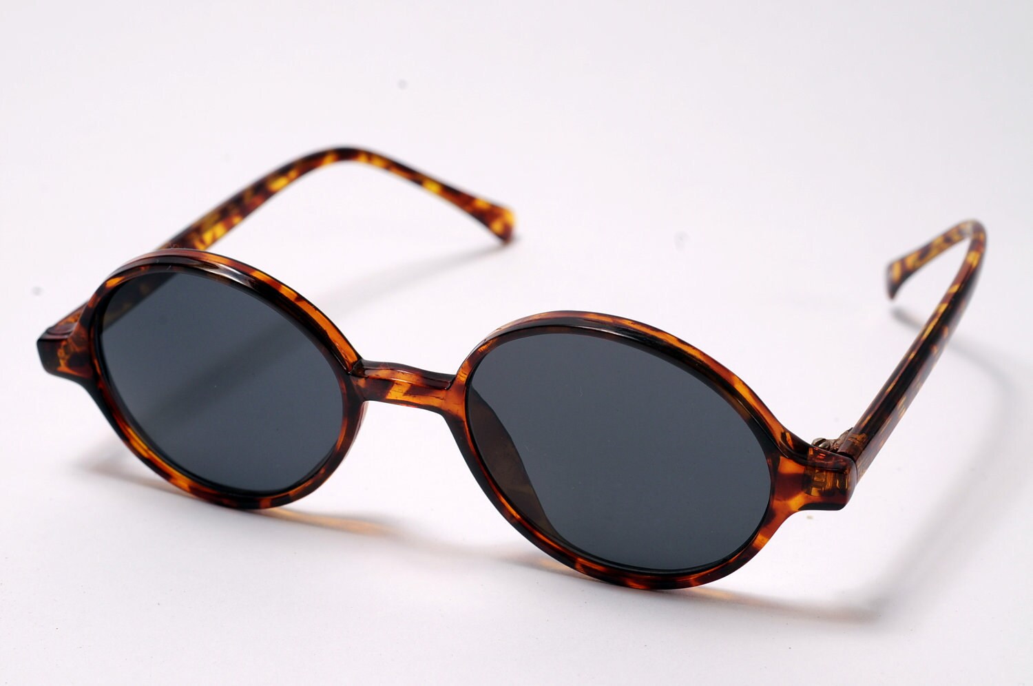 Light Brown Round Sunglasses Victorian