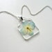 Pale Blue Hydrangea - Real Flower Garden Necklace