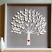 RESERVED (for Vanessa) Wedding Guest Book Alternative - Personalized 3D Wedding Tree