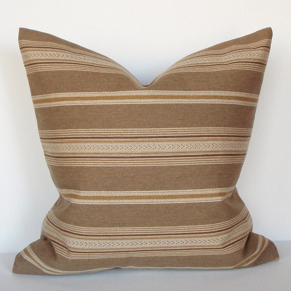 Throw Pillow Cover Southwest Stripe 16x16 by couchdwellers