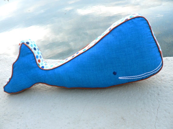 giant whale pillow