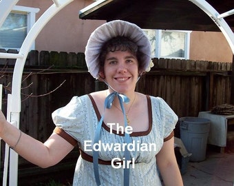 Elizabeth Bennet inspired custom Regency dress