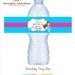 NEW...Under the Sea Mermaid Collection Water Bottle Label -Digital File