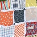 Baby Boy Rag Quilt Lovey Primary Colors