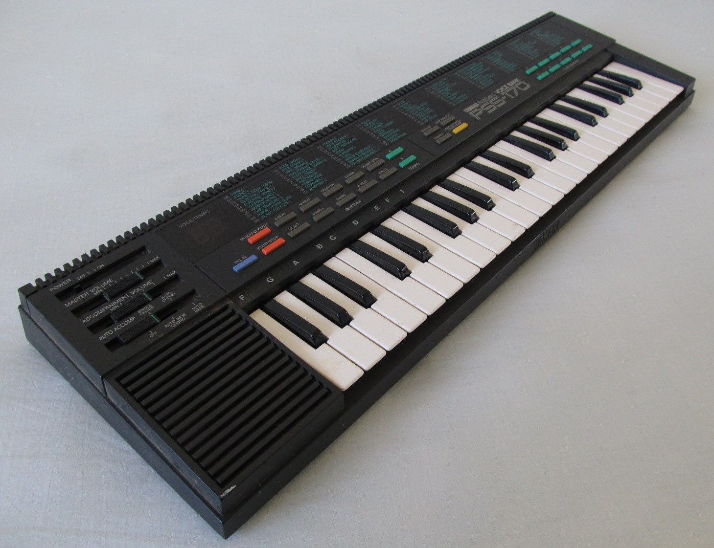 Vintage 80s Yamaha PortaSound Voice Bank PSS170 Keyboards