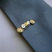 Steampunk Tie Bar "Ten" Clockwork Mancessories Mechanical Watch Parts Gears Industrial Tie Bar Tack Tiebar Tieclip Steampunk Tieclip