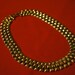 Vintage Monet Runway Gold Tone Necklace