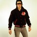 70s Brown Corduroy Varsity Jacket Letterman Cheer Hockey Quilted Lining Small Medium 38R 40R Lucky 7