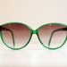 big green sunglasses