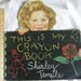 1935 Shirley Temple Collectible Colour Book This Is My Crayon Book - Shirley Temple