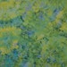 Ice Dyed Cotton One Yard Lemon-Lime and Jade Green