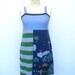 Birdies and Balloons nighTee - Upcycled Cotton Sleepwear, size 8-10