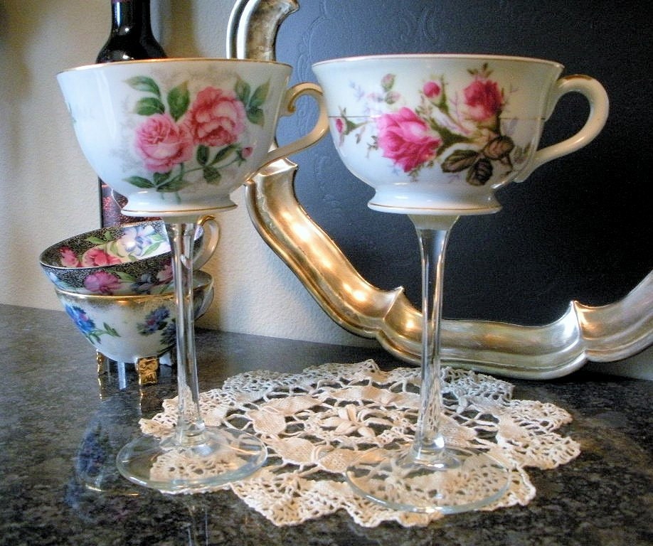 champagne teacup