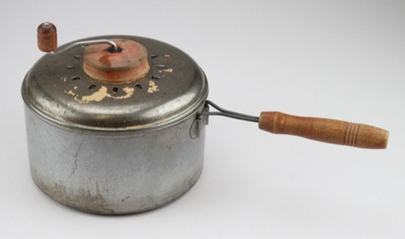 Wooden Vintage Popcorn Maker