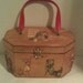 SALE: Vintage Annie Laurie Wood Purse with Dogs